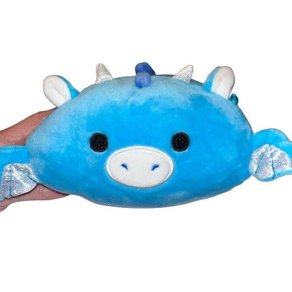 Stackable Squishmallows 8” Lexi The Red Fox PLUS 6” Devin The Dragon - Picture 4 of 7